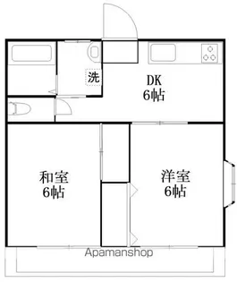 プレステージ8番館【2階】の間取り