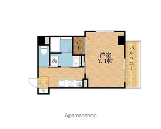 DAP千林【101.号室】の間取り