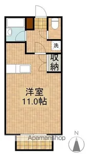 エレガンス天満【1階】の間取り