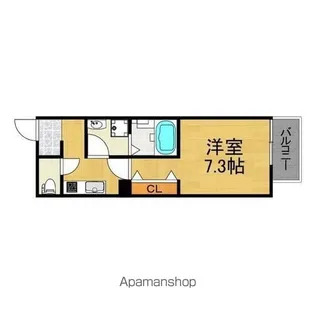 LE COCON 一宮XⅠ【2階】の間取り