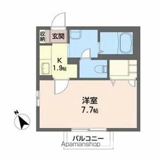 シャーメゾン司【2階】の間取り