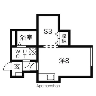 メリディアン国見アネックス【102号室】の間取り