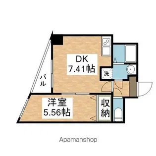 第39川崎ビル【701号室】の間取り