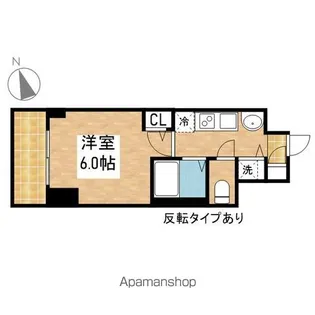 プレサンス鶴舞グリーンパーク【5階】の間取り