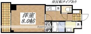ベルヴュコート立川【4階】の間取り