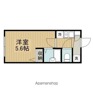 東京都杉並区高円寺北3丁目【アパート】の間取り