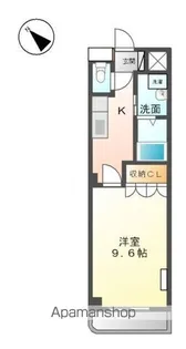 M・プロニティ【103号室】の間取り