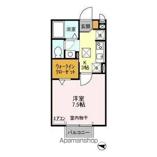 ステラコート【1階】の間取り