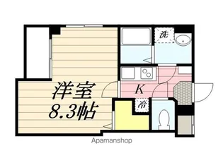 SERRA蘇我【1階】の間取り