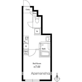 メイスプリング長崎【1階】の間取り