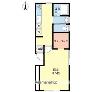 THE SOFT【1階】の間取り