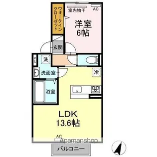 リカーネ B【2階】の間取り