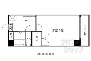 ヒルズオグラ【307号室】の間取り