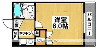 メゾンドモリタ【5階】の間取り