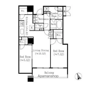 ザ・神宮前レジデンス【9階】の間取り