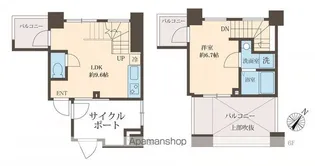 スフィア日本橋富沢町【5階】の間取り