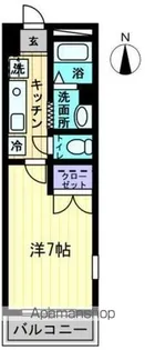 アイランドガーデン山田【3階】の間取り