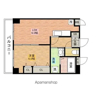 平尾弐番街ビル【3階】の間取り