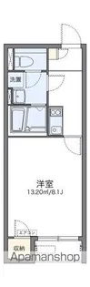レオネクスト愛和Ⅳ【206号室】の間取り