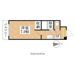 セントラルハイツ五才美【4階】の間取り