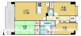 ライフステージ武蔵野【3階】の間取り