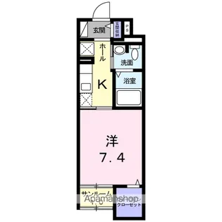 マルサ プリモ【1階】の間取り