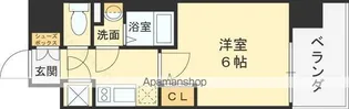 CREST TAPP 大阪EAST【607号室】の間取り