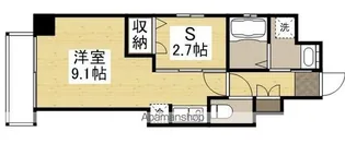 PARK GRANDE蕃山【204号室】の間取り