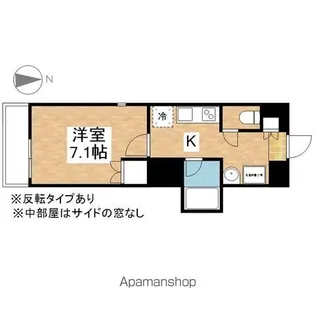 ラムセス大須【11階】の間取り