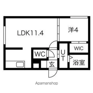 LE SOLEIL DE MARUYAMA【2階】の間取り