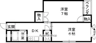 コンフォール月出町【304号室】の間取り
