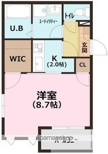 ウエストビューコート【3階】の間取り