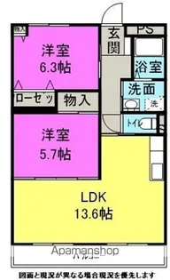 LIMPIA PARTERRE【3階】の間取り