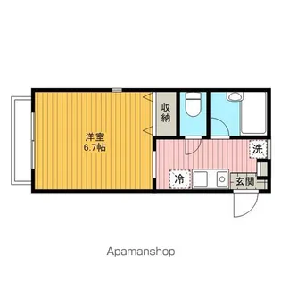SAKURAレジデンス【2階】の間取り