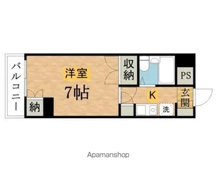 ルミネス八王子【301号室】の間取り