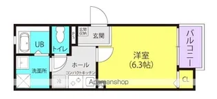 ALEGRIA尼崎西本町【203号室】の間取り