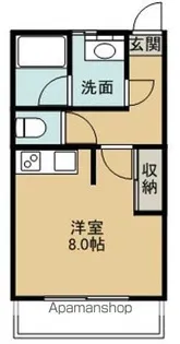 タートルハウス【2階】の間取り