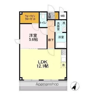 ファースト クライム【3階】の間取り