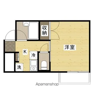 メゾン祇園ヶ丘【2階】の間取り