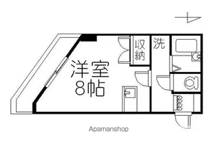 セントフォレスト北長瀬【506号室】の間取り