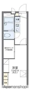 レオパレス宮苑ひまわり【1階】の間取り