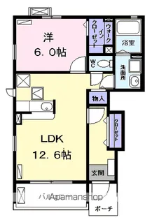 CUORE【1階】の間取り