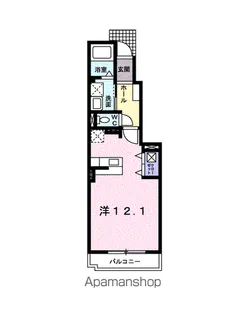 サンリットガーデンⅢ【1階】の間取り