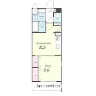 アイボリー【3階】の間取り