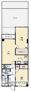 杜の里ビル【202号室】の間取り