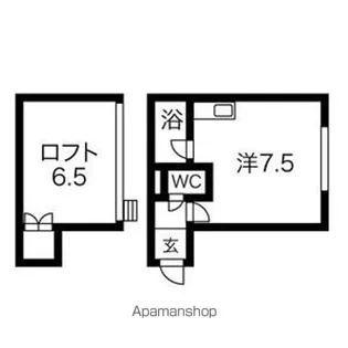 プルミエール【106号室】の間取り