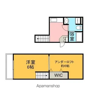 Grandole志賀本通Ⅱ【2階】の間取り