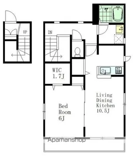 センチュリーハイム【201号室】の間取り