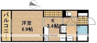 ヴァンベール【1階】の間取り