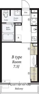 リブリ・シャルマン【3階】の間取り